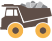 Truck with tires